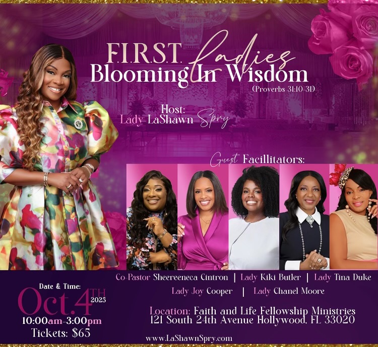 First Ladies Blooming In Wisdom