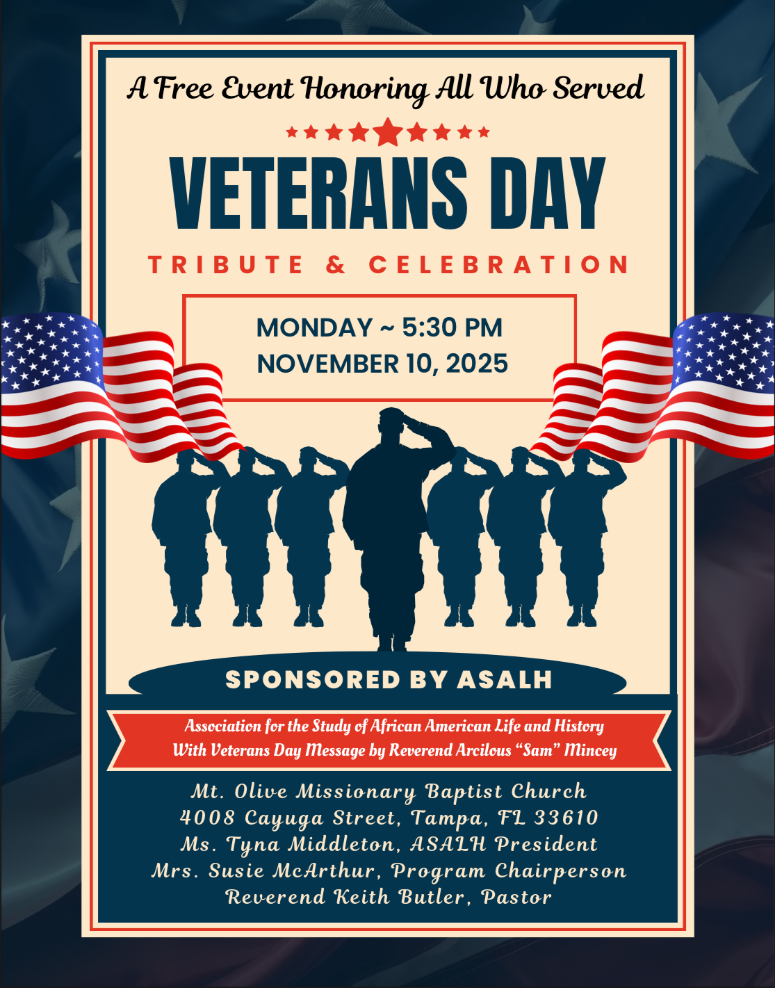 Veterans Day Tribute and Celebration